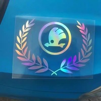 Logo de marque personnalisé Etiquette d'autocollant de transfert UV holographique laser transparente de haute qualité Etiquette Flash pour emballage