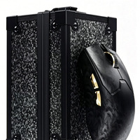 Mouse Ligero para Juegos de Fibra de Carbono 3K - Mouse con Carcasa de Fibra de Carbono para Deportes Electrónicos y Oficina