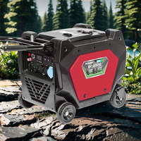 Hochwertiger tragbarer Mini-Benzin generator 8,5 kW Einzylinder 50Hz Rückstoß system 4-Takt-Motor 230V 60Hz Single AC Silent