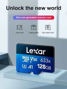 <span class=keywords><strong>Lexar</strong></span> Mini tarjeta <span class=keywords><strong>SD</strong></span> 633x32GB 64GB 128GB 256GB <span class=keywords><strong>512GB</strong></span> TF tarjeta de memoria plástico Clase 10 velocidad para cámaras DVRs MP3 teléfonos - Product Image 2