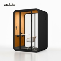 Cabine de réunion insonorisée professionnelle et durable pour bureau à domicile, prix compétitif, intimité garantie