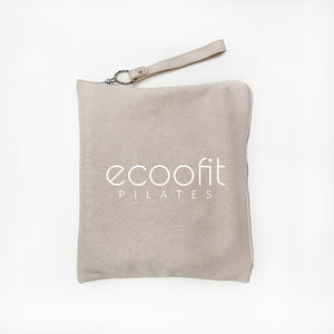 Blanco Beige Nude Goma antideslizante Gamuza Eco Pilates Equipo Protección Core Bed Tallada Pilates Reformer Mat con bolsa a juego - Product Image 6