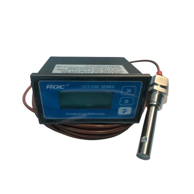 Water Liquid ROC Online Tester 3300 CCT-3320 misuratore di conducibilità elettrica Monitor Metal 1.0 elettrodo