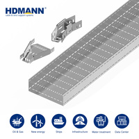 Hdmann BV Certifié – Chemin de câbles en acier inoxydable passifé et mariné pour la distribution électrique dans la construction industrielle