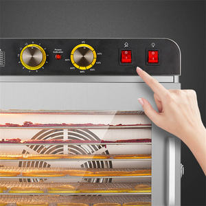 10 Lagen Droog Fruit Machine Verstelbare Thermostaat Zelfs Warmteverdeling Gemakkelijk Schoon Voedsel Dehydrator - Product Image 6