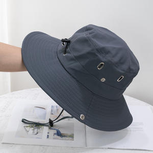 Séchage rapide tirer corde <span class=keywords><strong>pêcheur</strong></span> chapeau ombre respirant Protection solaire extérieur alpinisme réversible bord chapeau <span class=keywords><strong>de</strong></span> pêche - Product Image 4