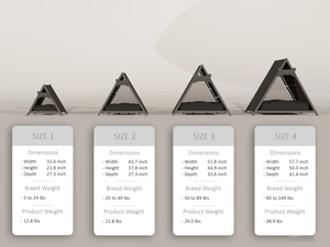 Vendita calda in avorio naturale cassa per animali domestici elevata solido abete rosso casa per cani in legno casa per animali domestici mobili per cani - Product Image 2