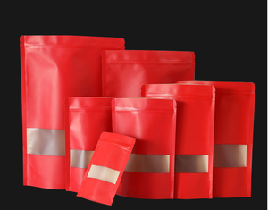 BIG Discount Customized Print Stand up Kraft Zipper Bag with Free Samples - Product Image 6