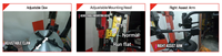 Machine à changer les pneus de voiture Coalition TWC-621 380V/50HZ/O.75KW, design ergonomique, griffes réglables, usage intensif 8-10 bar