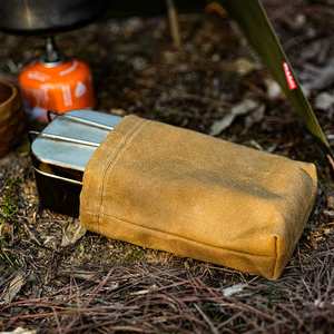 Bolsa <span class=keywords><strong>de</strong></span> almacenamiento Bushcraft <span class=keywords><strong>de</strong></span> lona encerada <span class=keywords><strong>de</strong></span> 12 onzas personalizable al por mayor para <span class=keywords><strong>supervivencia</strong></span> al aire libre y giras informales - Product Image 4