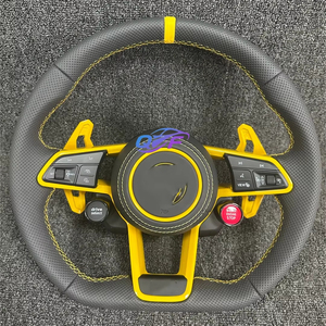 Thể thao sợi carbon da tay lái lắp <span class=keywords><strong>r</strong></span>áp cho Volkswagen VW GTI <span class=keywords><strong>Golf</strong></span> 7 <span class=keywords><strong>r</strong></span> Passat MK6 GTD MK7 sửa đổi Jetta - Product Image 1