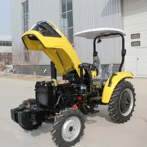 Tractors Mini 4x4 50HP 1 group of hydraulic outputs 4 drive Tractor best price agricultural farming mini tractor 4x4 for sale