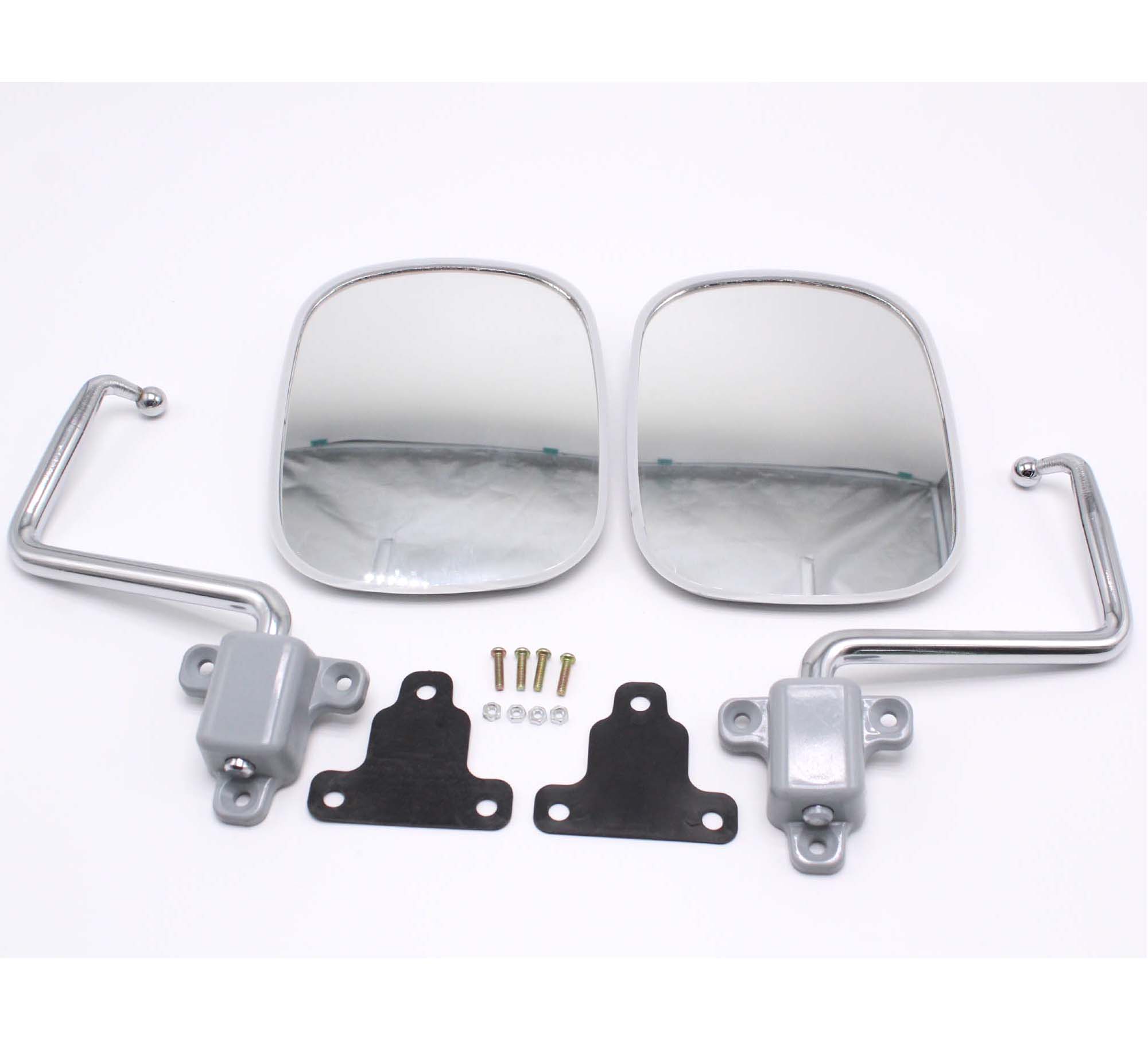 New Grey Door Mirrors PAIR for Toyota Landcruiser 40 Series