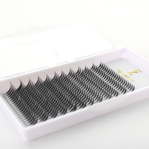 Cils en PBT, volume doux, style Manga, pour cosplay, avec pointes, préfabriqués, fabriqués à la machine, 12 rangées, design imprimé <span class=keywords><strong>3D</strong></span>, cils en tour - Product Image 6