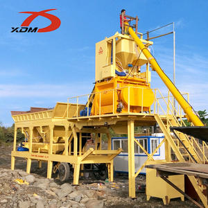 Centrale à béton mobile contrôlée par PLC, 25, 35, 50, 75 m³/h, petite centrale à béton portable à vendre aux Philippines - Product Image 5