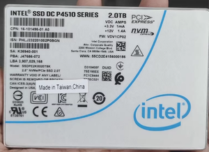 Intel P4510 2T U.<span class=keywords><strong>2</strong></span> NVMe Enterprise-Class SSD (unità a stato solido) - Product Image 2