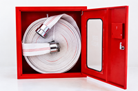 Armoires de sécurité ignifuges durables et personnalisables, boîtes pour enrouleurs de tuyaux d'incendie, flexibles, murales, en acier au carbone et en acier inoxydable