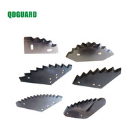 Couteau de récolteuse de lame de moissonneuse de tranchant personnaliser pour récolteuse de fourrage 9995540 pièces de rechange pour machine à maïs