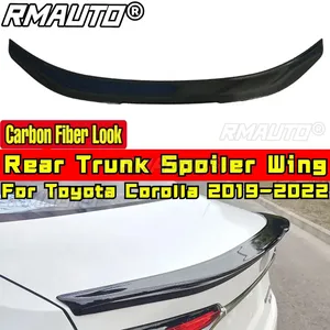 Aileron arrière de style sport noir brillant pour Toyota Corolla 2019-2022, accessoires de voiture - Product Image 2
