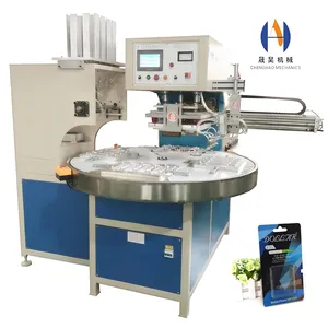Cardboard And PET PVC Blister Packaging Machine Memory Card Blister Pack Sealing Machine