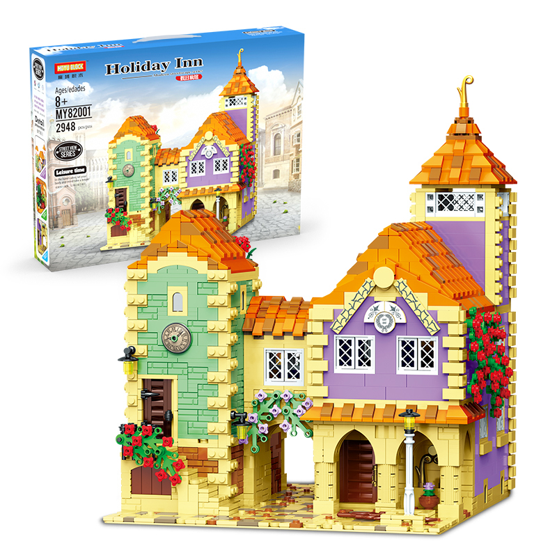 MOYU 2948 Pcs City Bricks Street