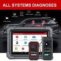Programador de Llaves Launch X431 IMMO Elite, Herramientas de Programación de Inmovilizador de Automóviles, Escáner de Diagnóstico de Todos los Sistemas con 39 Servicios de Reinicio