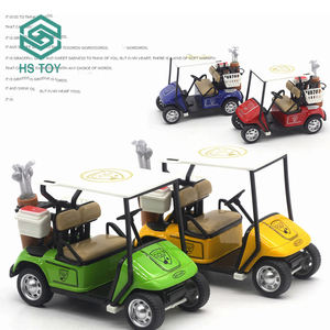 Modelo de carro de Golf HS escala 1 36, simulación de coche de choque de fundición a presión con 4 colores mezclados - Product Image 2