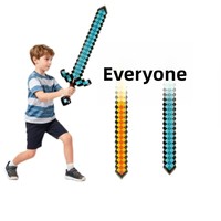 Épée gonflable en PVC pour enfants, jouet interactif améliorant la coordination œil-main et la communication parent-enfant