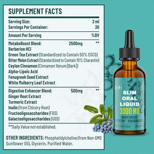 Organic Slim Oral Liquid <b>Weight</b> <b>Loss</b> Drink Oral Liquid Drops <b>Weight</b> <b>Loss</b> Supplement Liquid Drops Manufacturer - Product Image 6