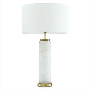 Lampe de table en marbre E27 LED 220V avec interrupteur pour la décoration du salon et de la chambre - Product Image 2