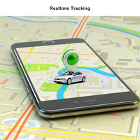 Rastreador GPS OBD2, rastreador de coche, dispositivo de seguimiento GSM en tiempo Real TK206, geovalla, exceso de velocidad, vibración, movimiento, alarma, seguimiento de aplicación Web