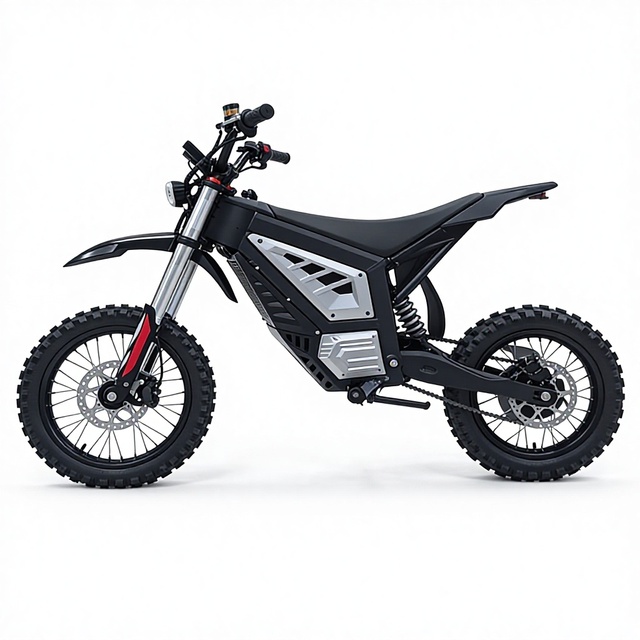 KUGOO WISH 02 PRO 2000W 72V 30AH Brushless Road & Dirt Bike Electric Motorbike 50km Long Range RTR