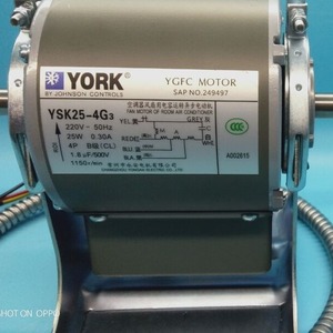 มอเตอร์ York YSK25-4G3 220V 50Hz 25W อะไหล่เครื่องปรับอากาศส่วนกลาง - Product Image 1
