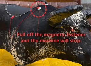 Equipo de Entretenimiento para Interiores, Juegos de Carnaval, Toro Mecánico Seguro con Colchón para Niños, Máquina Inflable de Montar a Caballo en <span class=keywords><strong>Alquiler</strong></span> - Product Image 4