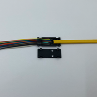 Kit de Conexión de Fibra Óptica de 12 Núcleos y 0.68mm para PC, Dispositivo de Derivación de Fibra Óptica, Conjunto de Cable de Conexión de Tubo Suelto, FTTH, Centro de Datos, 5G