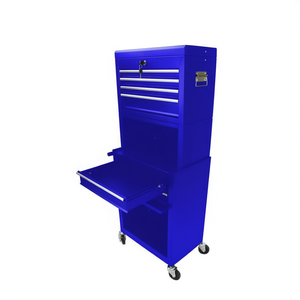 Db 6 Drawer Rolling Tool Chest Blue Metal With <b>Wheels</b> For Vehicle Storage <b>Cabinet</b> - Product Image 1