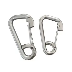 Rigging Hardware Stainless Steel 304 316 Clasp Swivel Snap Hooks Dog Clips