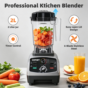 Licuadora, Trituradora <span class=keywords><strong>de</strong></span> Carne, Picadora, Compre una Licuadora Comercial <span class=keywords><strong>de</strong></span> 2l Hecha en Japón, Licuadora <span class=keywords><strong>de</strong></span> Jugos 3 en 1 - Product Image 2