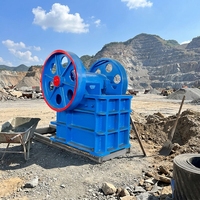 Concasseur à mâchoires PE-300X500 direct usine, machine de concassage de pierres pour matériaux naturels et matériaux de construction