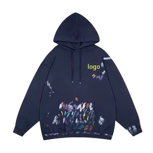 Sweat-shirts surdimensionnés pour hommes de la marque Galleary, logo personnalisé imprimé, coton multicolores, de haute qualité, écologiques, Dept X Legends Spot - Product Image 2