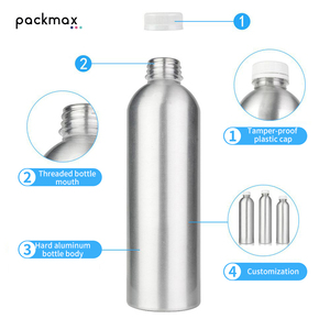 Botella de Aluminio de Grado Alimenticio de 38 mm para Agua Hidrogenada, Café y Bebidas - Botella de Aluminio Vacía Personalizada de 500 ml al por Mayor - Product Image 6