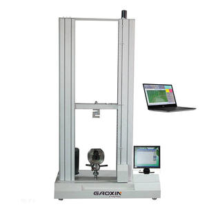 Machine d'essai de traction universelle à haute et basse température en acier inoxydable GAOXIN pour l'essai de fatigue du caoutchouc et du plastique ISO9001 - Product Image 6