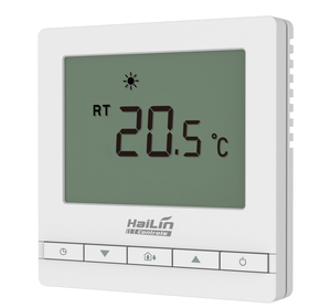 Thermostat de chauffage sans fil RF433/868 Hz avec alimentation par batterie pour chauffage au sol hydronique ou programmable par minuterie HA7229 HA7229 - Product Image 5