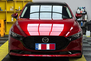 Película decorativa para envoltura de coche Lurenjia de alta calidad ultrabrillante metálica Soul <span class=keywords><strong>Red</strong></span>-Material PET Premium, garantía de 2 años - Product Image 4