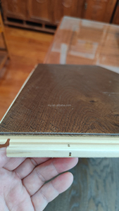 Suelo de madera de ingeniería de roble europeo tradicional LongWell 220/240/260mm de ancho rústico resistente al desgaste moderno proveedor de China - Product Image 4