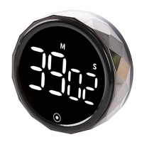 Digitale Küchentimer Visuelle Timer Großes LED-Display Magnetischer Countdown-Countup-Timer für Klassenzimmer Kochen Fitness Backen