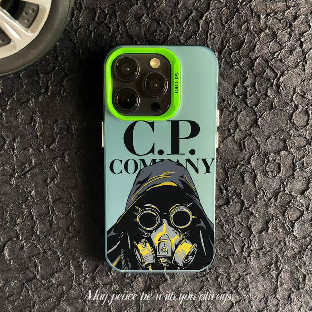 Colorful Cp Compagnie Designer Phone Case Shell for iPhone 7 8 12 13 Mini 11 14 15 16 Pro Max Stylish Coque CP