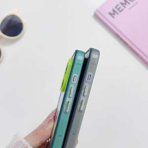 Vente chaude De Luxe Bonbons Couleur Mat Téléphone étui pour <span class=keywords><strong>iphone</strong></span> 16 15 Pro Max 14 13 12 <span class=keywords><strong>11</strong></span> Peut Couverture D'impression Personnalisée pour IP 17 - Product Image 4