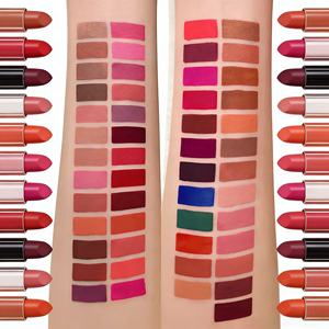 Wholesale Women Private Label Fashions Custom logo <b>Vegan</b> 53 Colors High Pigment Cosmetics Waterproof Matte Liquid <b>Lipstick</b> - Product Image 4