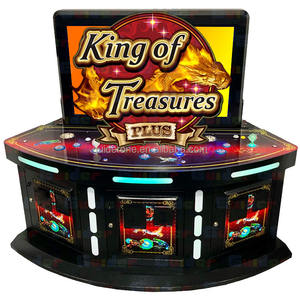 Alta calidad más popular en 2025 3 plazas Fish Game Arcade Cabinet Machines King of Treasures Plus - Product Image 1